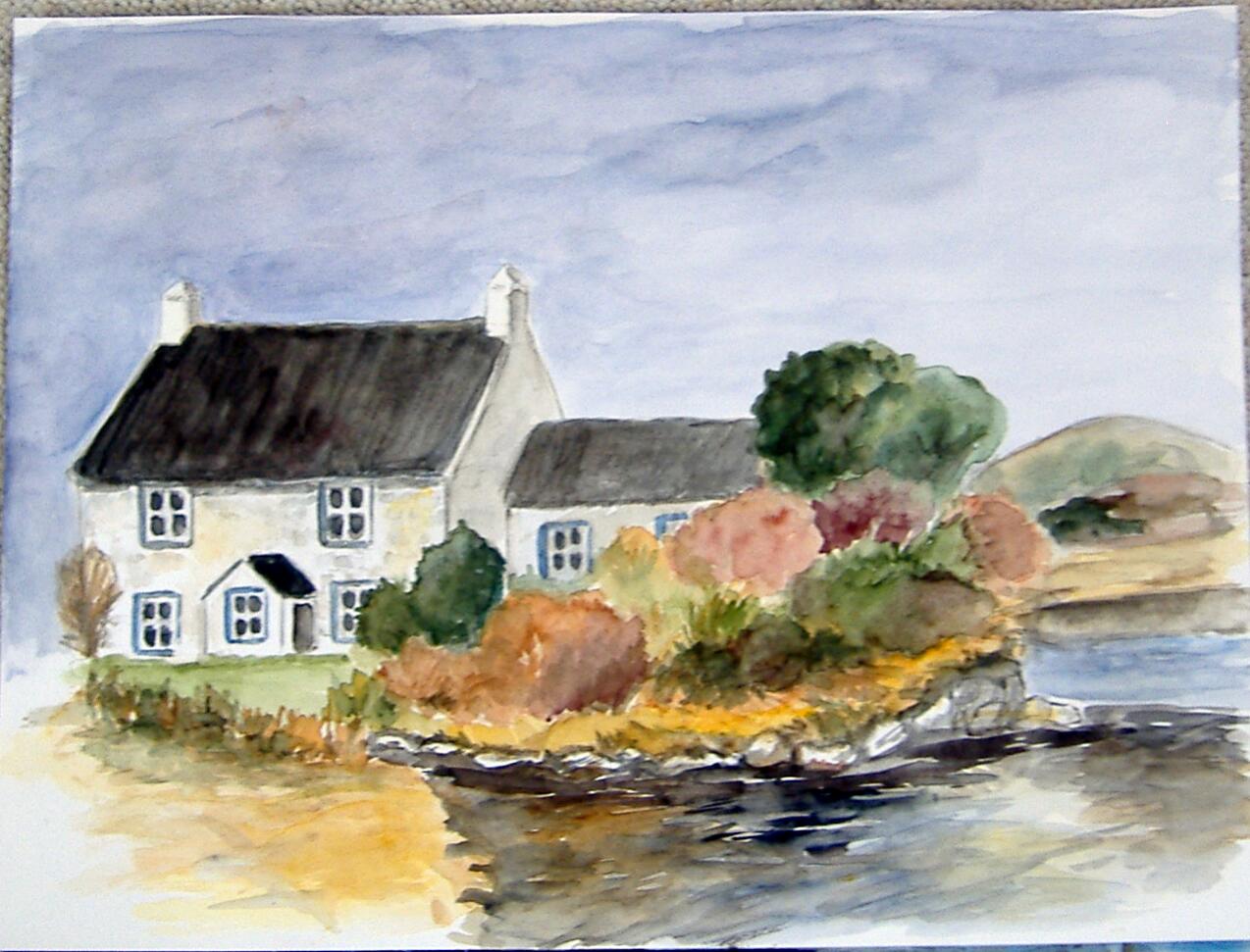 Homepage von Angela Hamann Haus in Irland groß